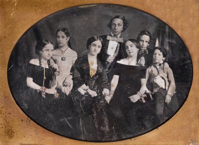 Portraits of the Hoyle Family by Unbekannt Unbekannt
